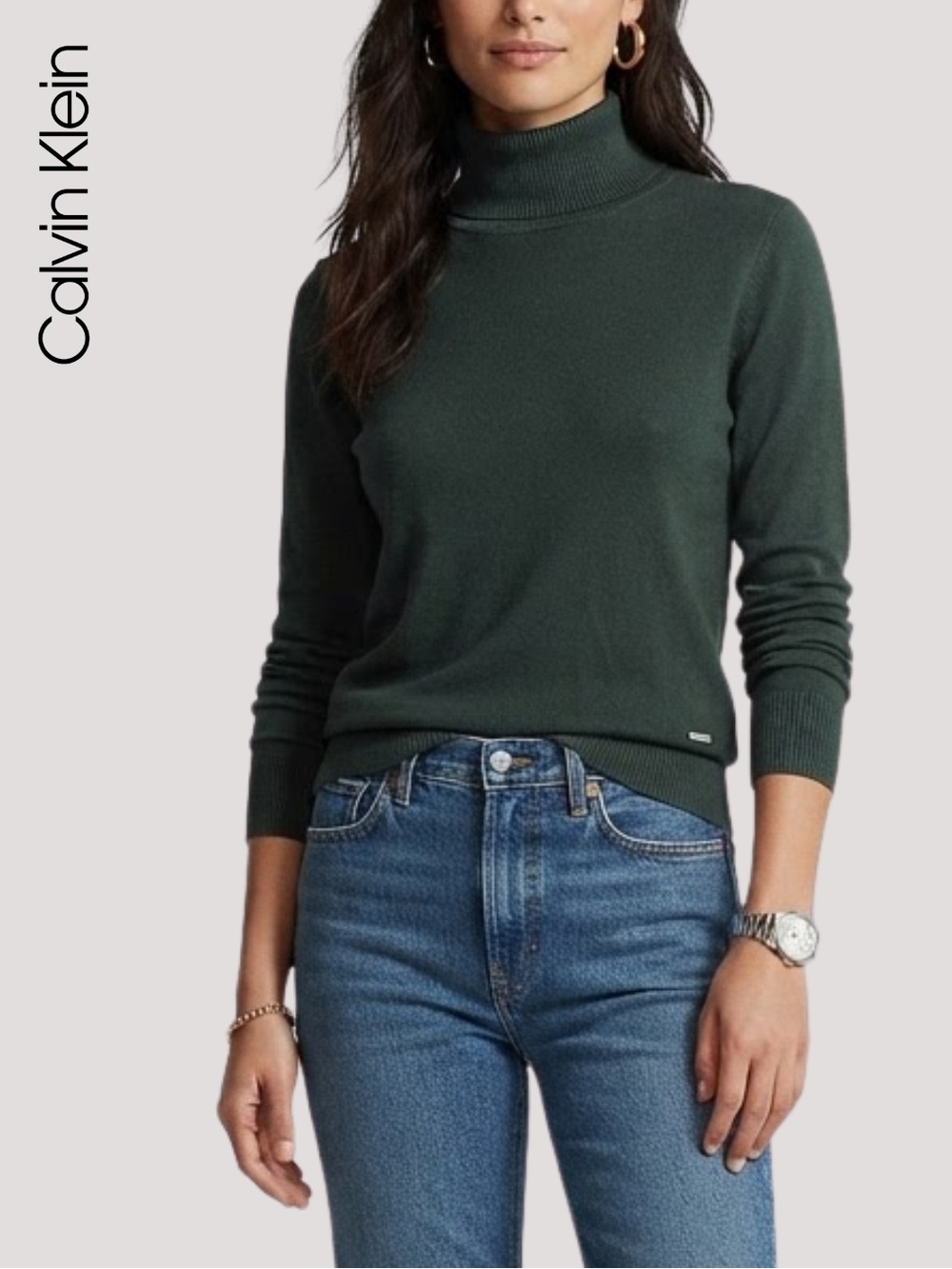 Sweater • Great
Calvin Klein Classic Knit Turtleneck